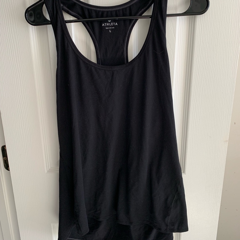 Athlete fitness tank top